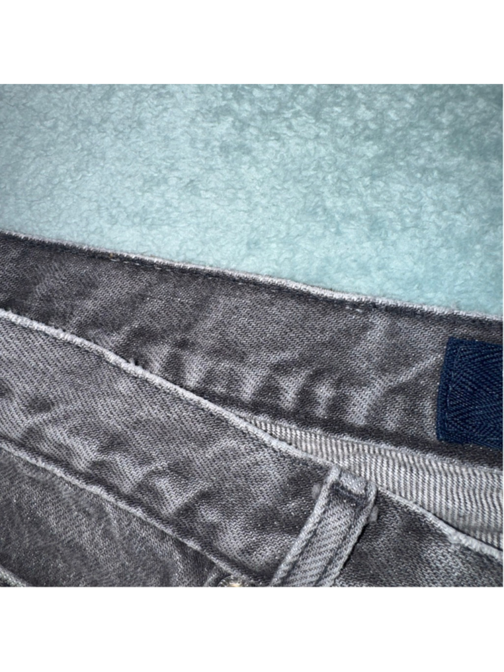 Guess vintage Classic Straight Leg Jeans Waist 36x L34 Gray 90s USA - Picture 3 of 15